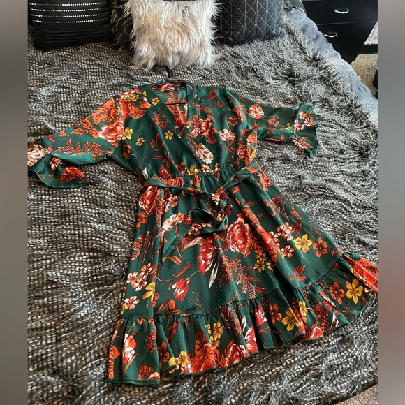 Floral skater dress - Picture 2 of 5